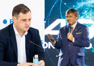 Vytautas Buivydas ir Ramūnas Karbauskis.