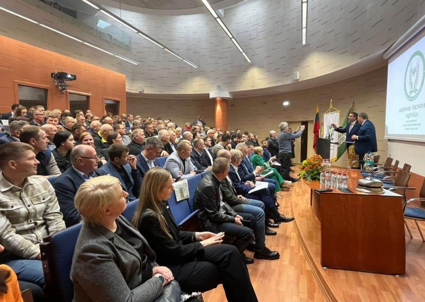 Suvažiavimo akimirka. LŪS nuotr. 