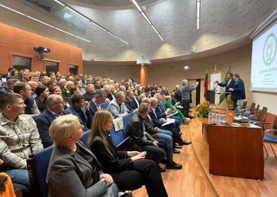 Suvažiavimo akimirka. LŪS nuotr.